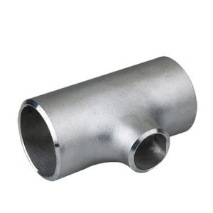 T-rør reduksjon sømløs DN40 88,9 x 3,2 mm / DN40 48,3 x 2,6 mm rustfri stål 1.4571 / 316Ti