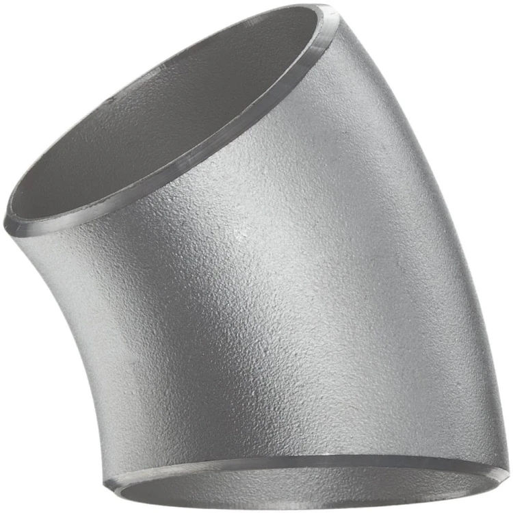 Stålbend rustfri sømløs syrefast 45° 1,5D (Type 3) DN50 60,3 mm x 2,9 mm kvalitet 1.4541 / 321
