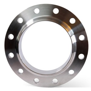 Smidd sveiseflens med hals rustfri stål DN200 219,1 mm PN16 1.4301 / 1.4307 / 304 / 304L